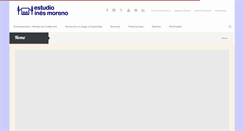 Desktop Screenshot of inesmoreno.com.ar